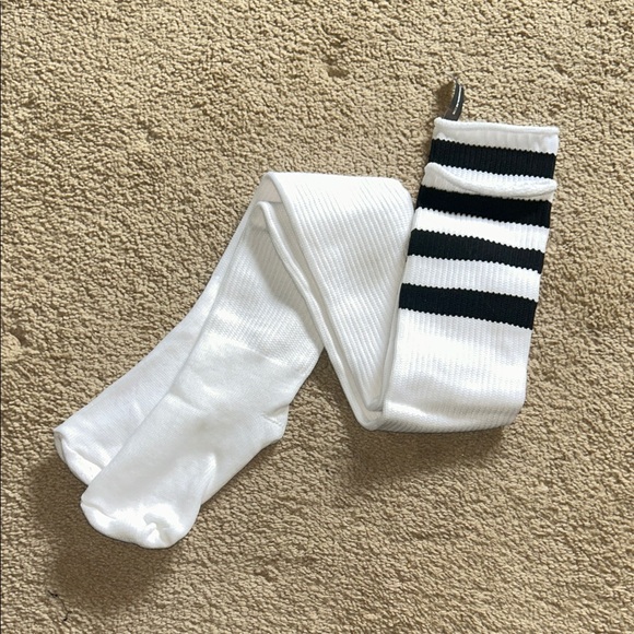 NWOT BodyRage Knee-High Striped Socks - Picture 1 of 7